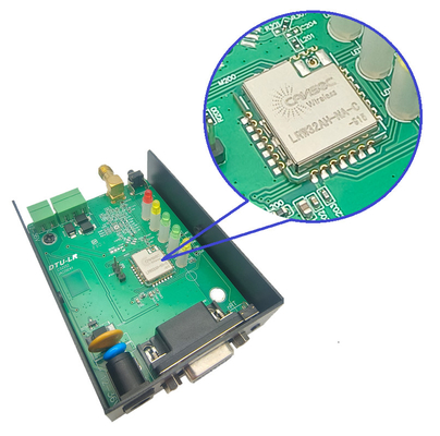 DTU Data Transfer Unit dati RS232 RS485 porta seriale LoRa protocollo di comunicazione prodotto personalizzato