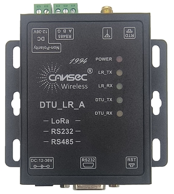 DTU Data Transfer Unit dati RS232 RS485 porta seriale LoRa protocollo di comunicazione prodotto personalizzato