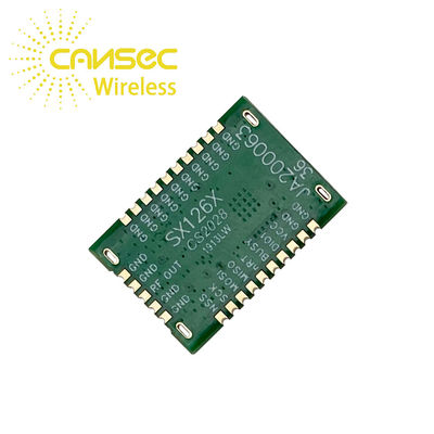 Distanza 17*24.3*3.4mm di Cansec LR1262NA-A Sx1262 LoRa Module 5.7km