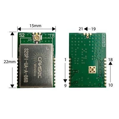 Gigahertz 434M CE Approved del modulo di IoT della radio di spirito 2 della st di S2SPI sotto